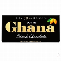 ロッテ　ガーナブラック　５０ｇ