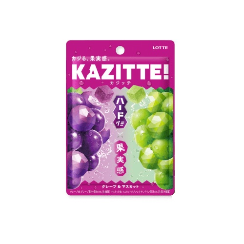 ロッテ　カジッテ　グレープ＆マスカット　８０ｇ