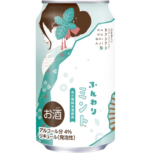 オエノン　カクシアジ　ふんわりミント　３５０ｍｌ