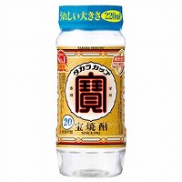 宝酒造 宝焼酎｢ﾀｶﾗｶｯﾌﾟ｣20度220mlﾍﾟｯﾄｶｯﾌﾟ