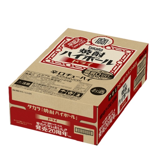 タカラ　焼酎ハイボール　ドライ　３５０ｍｌ×２４