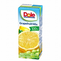 雪印　Ｄｏｌｅ　グレープフルーツミックス　２００ＭＬ