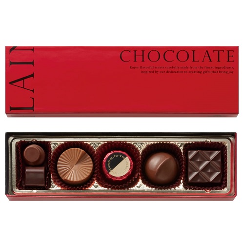 【バレンタイン】モロゾフ　プラウド　プレーンチョコレート 　６個