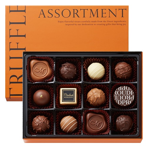 【バレンタイン】モロゾフ　プラウド　トリュフアソートメント　１２個
