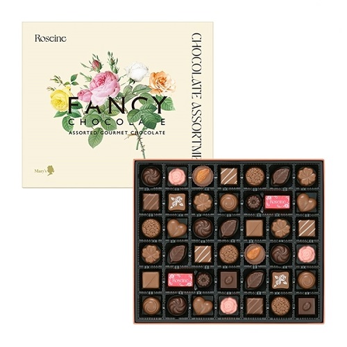 【バレンタイン】メリー　ロゼーヌファンシーチョコレート　４２個
