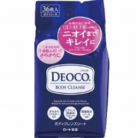 ロート製薬　デオコ　ボディシート　３６枚